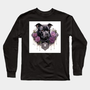 Goth Staffy Long Sleeve T-Shirt